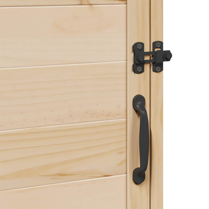 Sălaș de grădină natural 59 x 56 x 113,5 cm Lemn prelucrat - WALTI WALTI