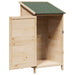 Sălaș de grădină natural 59 x 56 x 113,5 cm Lemn prelucrat - WALTI WALTI