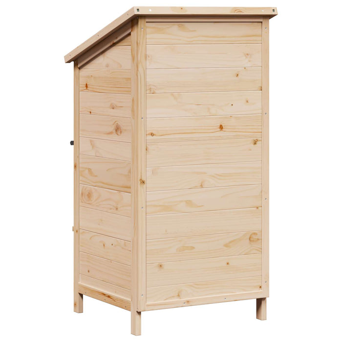 Sălaș de grădină natural 59 x 56 x 113,5 cm Lemn prelucrat - WALTI WALTI