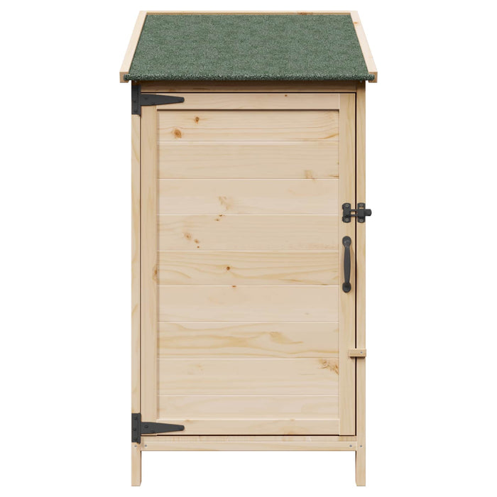Sălaș de grădină natural 59 x 56 x 113,5 cm Lemn prelucrat - WALTI WALTI