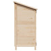 Sălaș de grădină natural 59 x 56 x 113,5 cm Lemn prelucrat - WALTI WALTI