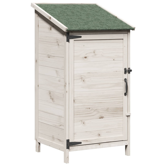 Sălaș de grădină Alb 59 x 56 x 113,5 cm Lemn prelucrat - WALTI WALTI