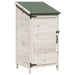 Sălaș de grădină Alb 59 x 56 x 113,5 cm Lemn prelucrat - WALTI WALTI
