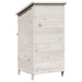 Sălaș de grădină Alb 59 x 56 x 113,5 cm Lemn prelucrat - WALTI WALTI