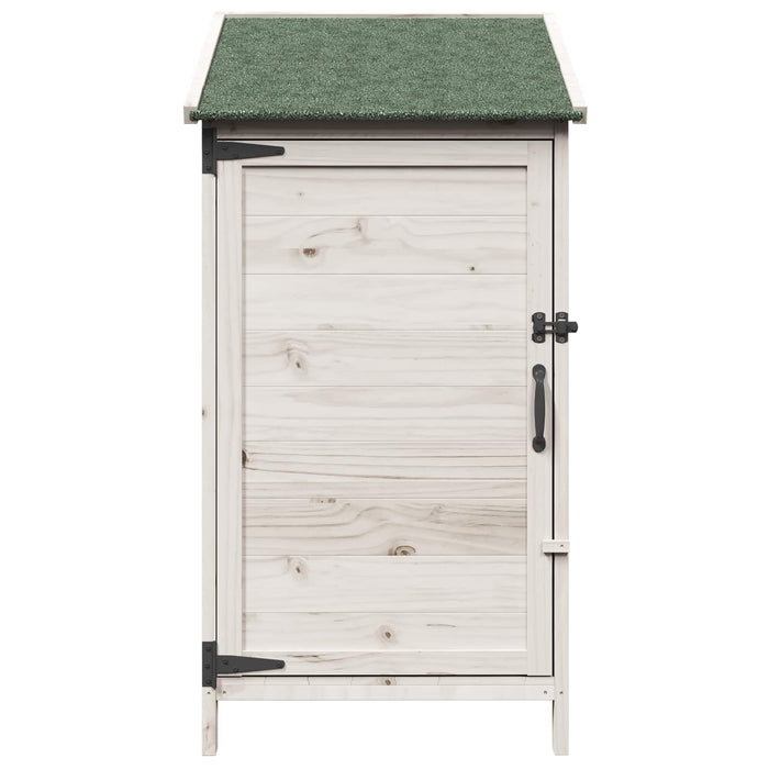Sălaș de grădină Alb 59 x 56 x 113,5 cm Lemn prelucrat - WALTI WALTI