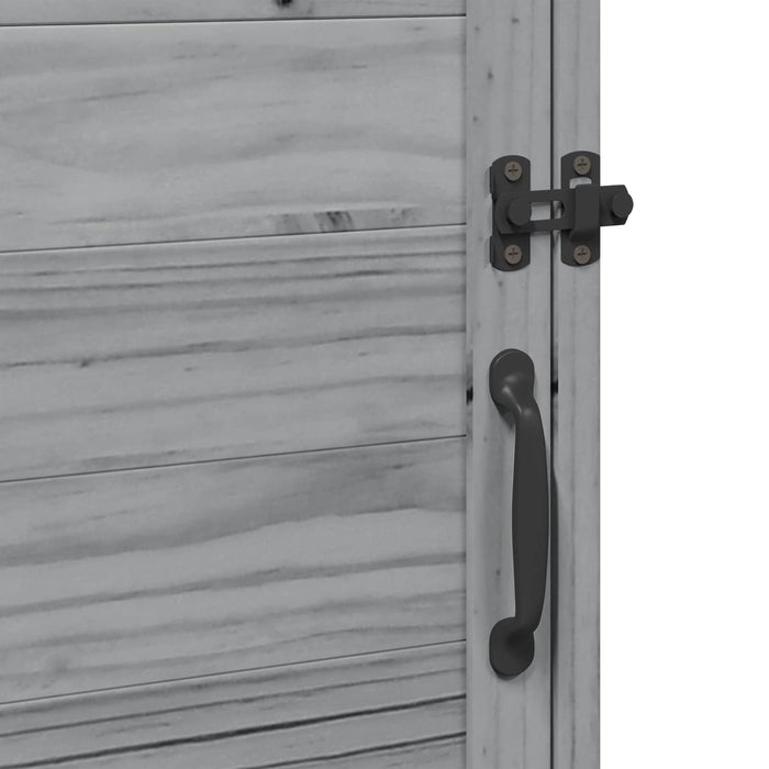 Sălaș de grădină Gri 59 x 56 x 113,5 cm Lemn prelucrat - WALTI WALTI