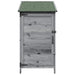 Sălaș de grădină Gri 59 x 56 x 113,5 cm Lemn prelucrat - WALTI WALTI