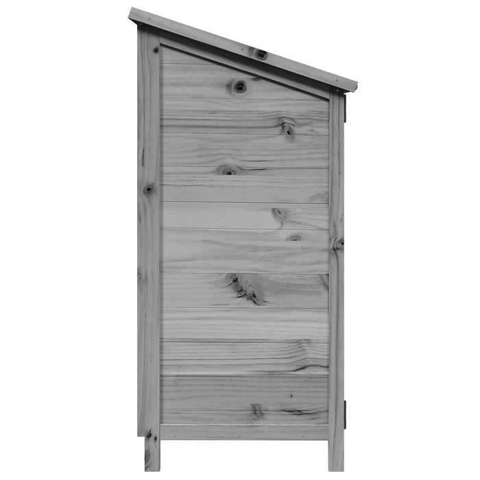 Sălaș de grădină Gri 59 x 56 x 113,5 cm Lemn prelucrat - WALTI WALTI