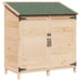Sălaș de grădină natural 106,5 x 56 x 113,5 cm Lemn prelucrat - WALTI WALTI