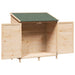 Sălaș de grădină natural 106,5 x 56 x 113,5 cm Lemn prelucrat - WALTI WALTI