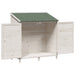 Sălaș de grădină Alb 106,5 x 56 x 113,5 cm Lemn prelucrat - WALTI WALTI