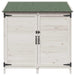 Sălaș de grădină Alb 106,5 x 56 x 113,5 cm Lemn prelucrat - WALTI WALTI