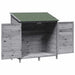 Sălaș de grădină Gri 106,5 x 56 x 113,5 cm Lemn prelucrat - WALTI WALTI