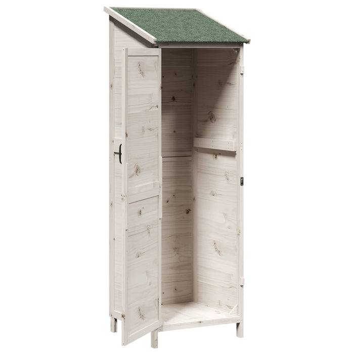 Sălaș de grădină Alb 59,5 x 56 x 176,5 cm Lemn prelucrat WALTI