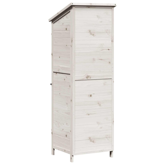Sălaș de grădină Alb 59,5 x 56 x 176,5 cm Lemn prelucrat WALTI