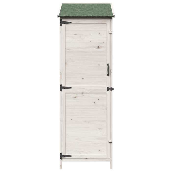 Sălaș de grădină Alb 59,5 x 56 x 176,5 cm Lemn prelucrat WALTI