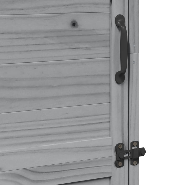 Sălaș de grădină Gri 59,5 x 56 x 176,5 cm Lemn prelucrat - WALTI WALTI