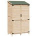 Sălaș de grădină natural 106,5 x 56 x 176 cm Lemn prelucrat - WALTI WALTI