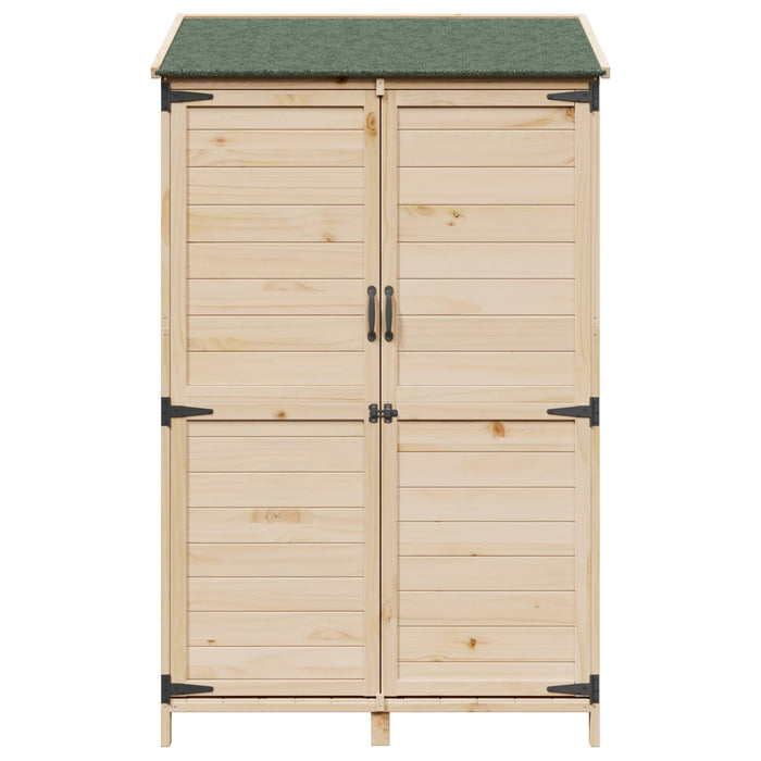 Sălaș de grădină natural 106,5 x 56 x 176 cm Lemn prelucrat - WALTI WALTI