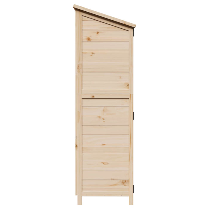 Sălaș de grădină natural 106,5 x 56 x 176 cm Lemn prelucrat - WALTI WALTI