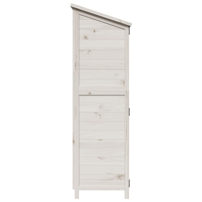Sălaș de grădină Alb 106,5 x 56 x 176 cm Lemn prelucrat - WALTI WALTI