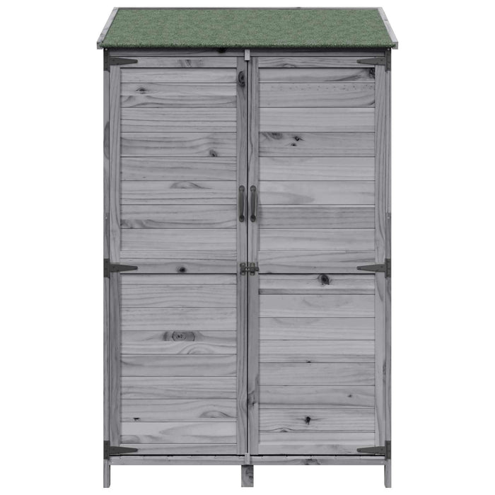 Sălaș de grădină Gri 106,5 x 56 x 176 cm Lemn prelucrat - WALTI WALTI