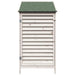 Sălaș de grădină Alb 59 x 56 x 113,5 cm Lemn de Brad Solid - WALTI WALTI