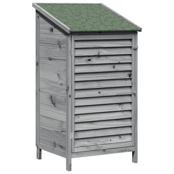 Sălaș de grădină Gri 59 x 56 x 113,5 cm Lemn de Brad Solid WALTI