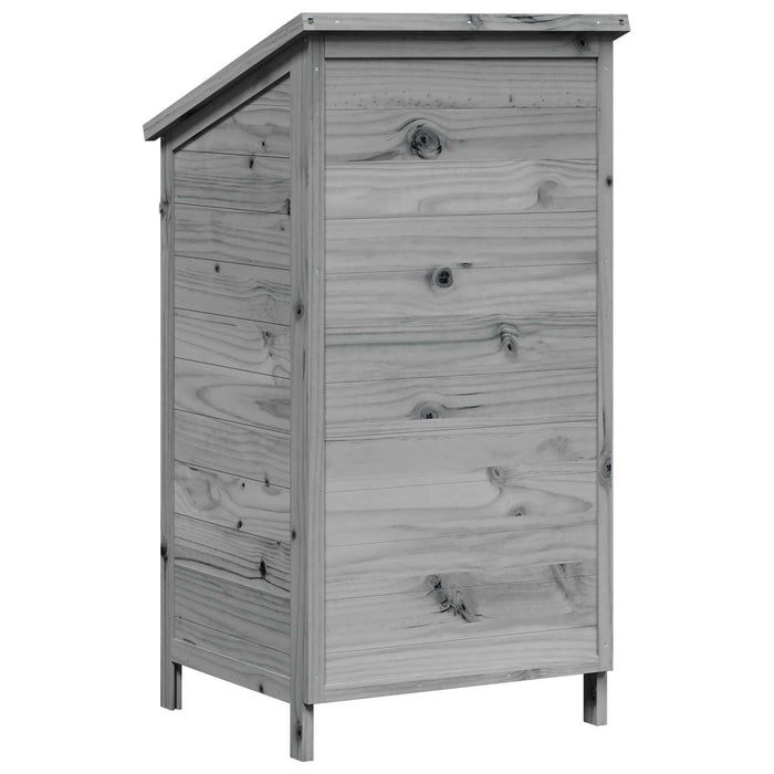 Sălaș de grădină Gri 59 x 56 x 113,5 cm Lemn de Brad Solid WALTI