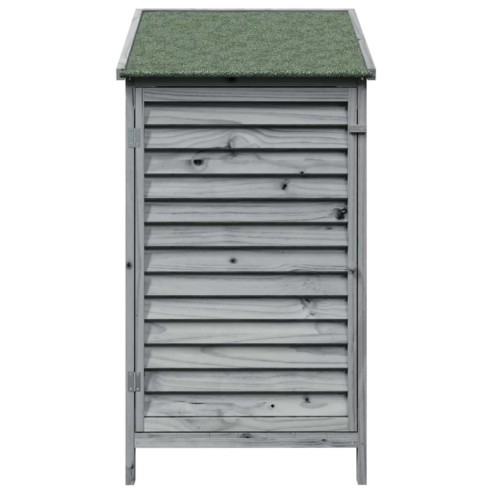 Sălaș de grădină Gri 59 x 56 x 113,5 cm Lemn de Brad Solid WALTI