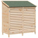 Sălaș de grădină natural 106 x 56 x 113,5 cm Lemn de Brad Solid - WALTI WALTI