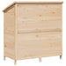 Sălaș de grădină natural 106 x 56 x 113,5 cm Lemn de Brad Solid - WALTI WALTI