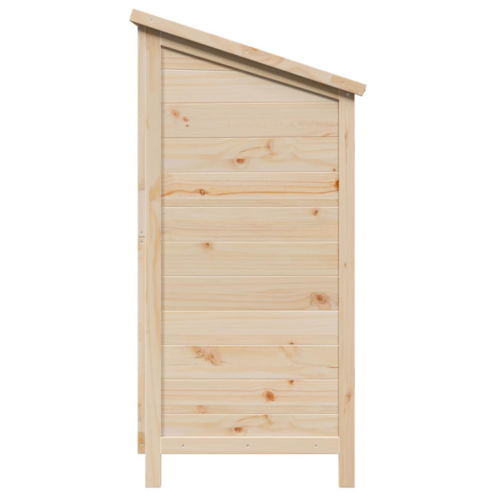 Sălaș de grădină natural 106 x 56 x 113,5 cm Lemn de Brad Solid - WALTI WALTI