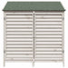 Sălaș de grădină Alb 106 x 56 x 113,5 cm Lemn de Brad Solid - WALTI WALTI