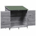 Sălaș de grădină Gri 106 x 56 x 113,5 cm Lemn de Brad Solid - WALTI WALTI