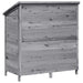 Sălaș de grădină Gri 106 x 56 x 113,5 cm Lemn de Brad Solid - WALTI WALTI