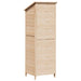 Sălaș de grădină natural 59 x 56 x 176 cm Lemn de Brad Solid - WALTI WALTI
