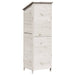 Sălaș de grădină Alb 59 x 56 x 176 cm Lemn de Brad Solid - WALTI WALTI