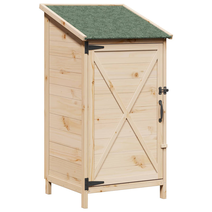 Sălaș de grădină natural 59,5 x 56 x 113,5 cm Lemn prelucrat WALTI