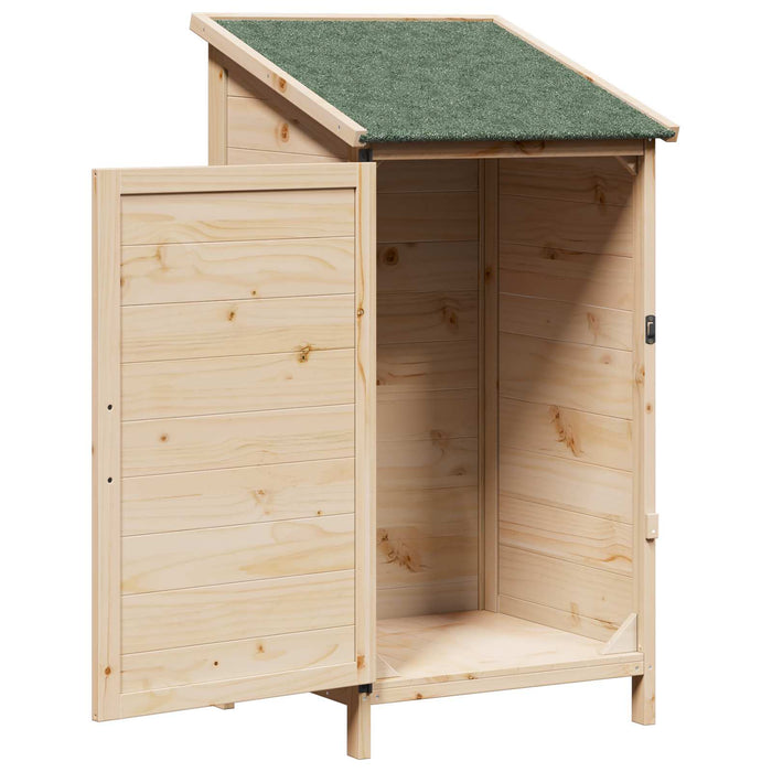 Sălaș de grădină natural 59,5 x 56 x 113,5 cm Lemn prelucrat WALTI