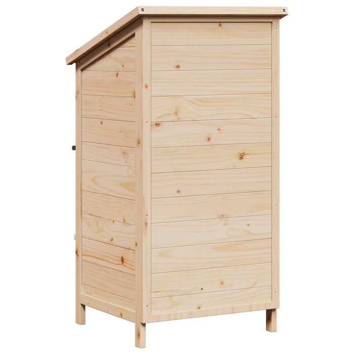 Sălaș de grădină natural 59,5 x 56 x 113,5 cm Lemn prelucrat WALTI