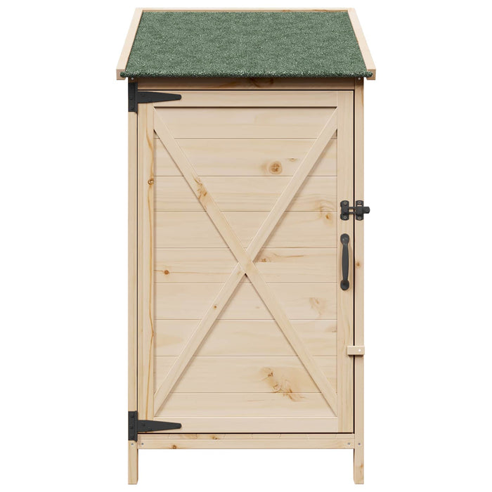 Sălaș de grădină natural 59,5 x 56 x 113,5 cm Lemn prelucrat WALTI