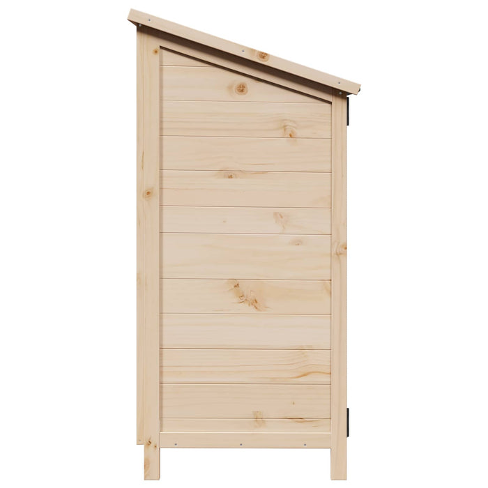 Sălaș de grădină natural 59,5 x 56 x 113,5 cm Lemn prelucrat WALTI