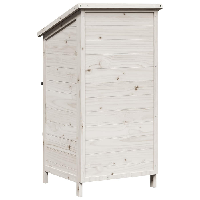 Sălaș de grădină Alb 59,5 x 56 x 113,5 cm Lemn prelucrat WALTI