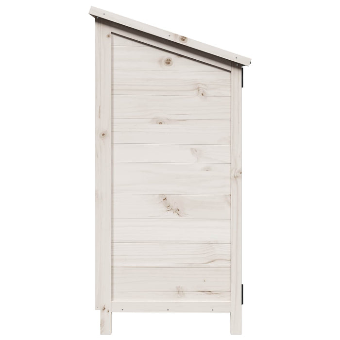 Sălaș de grădină Alb 59,5 x 56 x 113,5 cm Lemn prelucrat WALTI