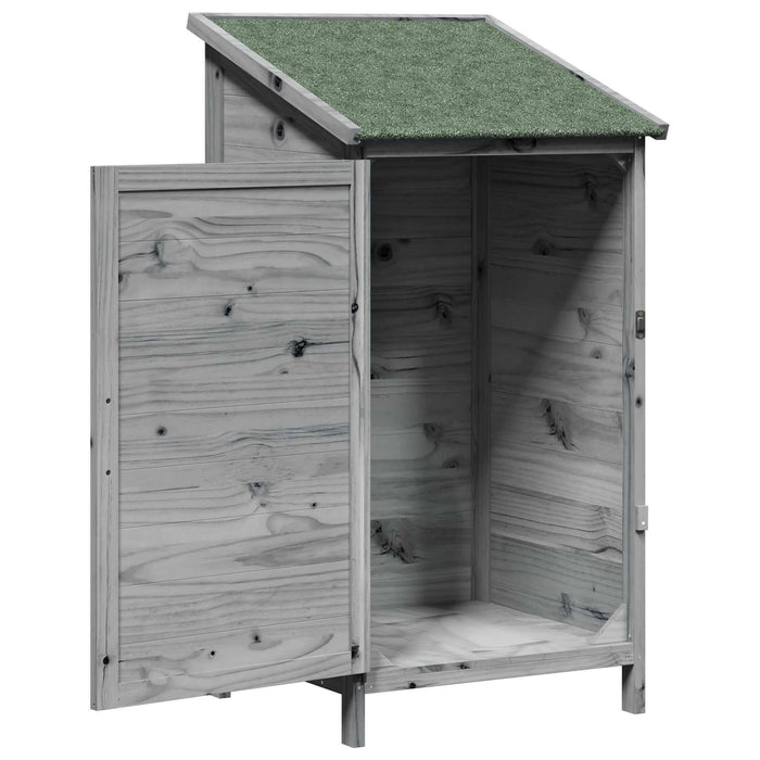 Sălaș de grădină Gri 59,5 x 56 x 113,5 cm Lemn prelucrat - WALTI WALTI
