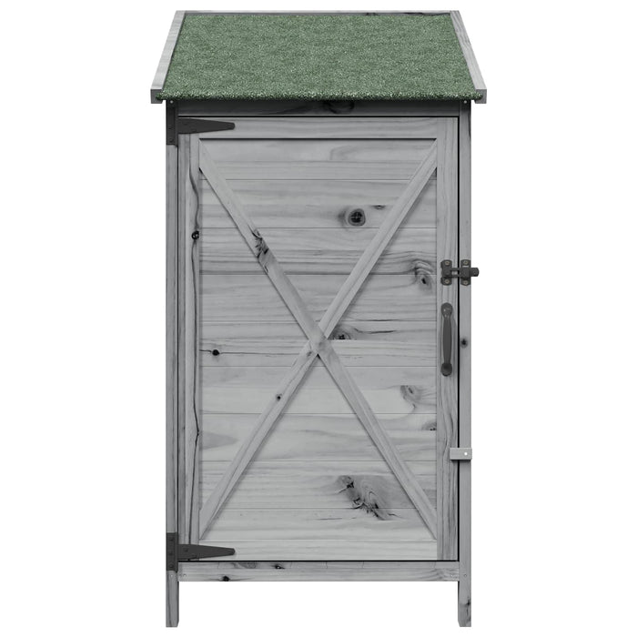 Sălaș de grădină Gri 59,5 x 56 x 113,5 cm Lemn prelucrat - WALTI WALTI