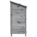 Sălaș de grădină Gri 59,5 x 56 x 113,5 cm Lemn prelucrat - WALTI WALTI