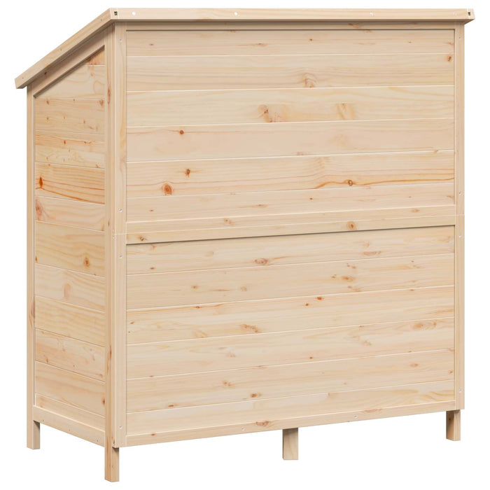 Sălaș de grădină natural 106 x 56 x 113,5 cm Lemn prelucrat WALTI