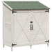 Sălaș de grădină Alb 106 x 56 x 113,5 cm Lemn prelucrat - WALTI WALTI